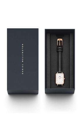 Daniel Wellington ceas Quadro Pressed femei, culoarea roz