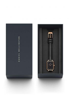 Daniel Wellington ceas Quadro Pressed femei, culoarea roz