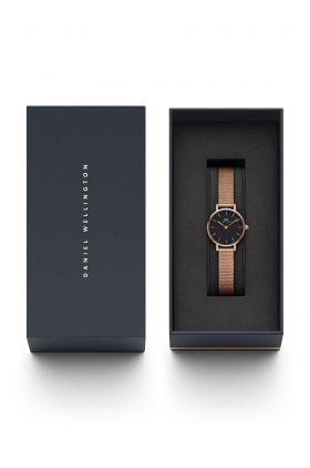 Daniel Wellington ceas Petite 24 Pressed Melrose femei, culoarea roz