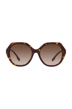 Burberry ochelari de soare femei, culoarea maro