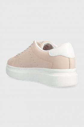 Levi's sneakers pentru copii culoarea roz