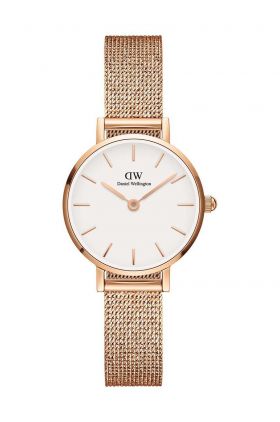 Daniel Wellington ceas Petite 24 Pressed femei, culoarea roz