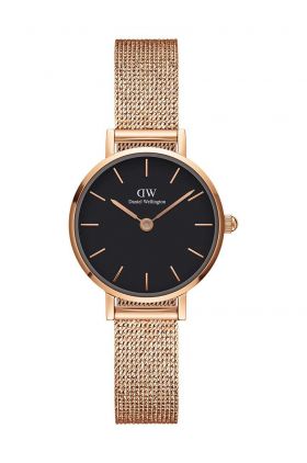 Daniel Wellington ceas Petite 24 Pressed Melrose femei, culoarea roz