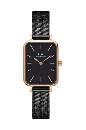 Daniel Wellington ceas Quadro Pressed femei, culoarea roz