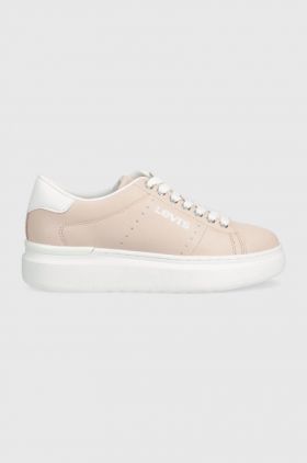 Levi's sneakers pentru copii culoarea roz