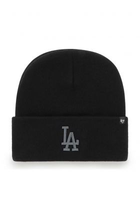 47brand caciula Mlb Los Angeles Dodgers culoarea negru,