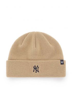 47brand caciula Mlb New York Yankees culoarea bej,