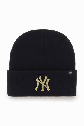 47brand caciula Mlb New York Yankees culoarea negru,