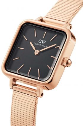 Daniel Wellington ceas Quadro Studio femei, culoarea roz