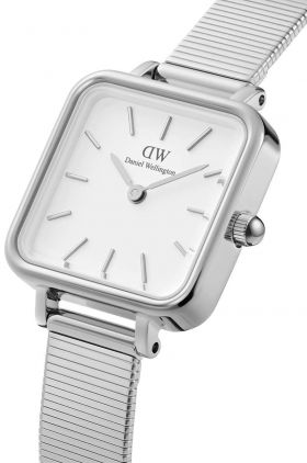 Daniel Wellington ceas Quadro Studio femei, culoarea argintiu