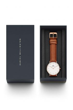 Daniel Wellington ceas Classic 36 Durham culoarea roz