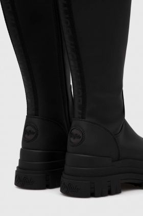 Buffalo cizme Aspha Rain Hi femei, culoarea negru