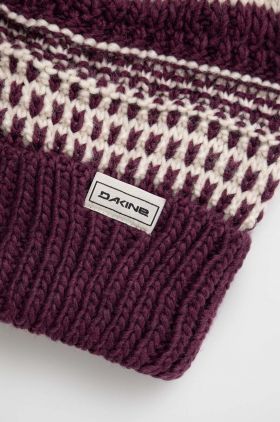 Dakine caciula Davina Beanie culoarea violet, din tricot gros