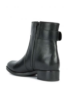 Geox cizme Felicity Abx femei, culoarea negru, cu toc plat