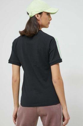 adidas Originals tricou din bumbac culoarea negru