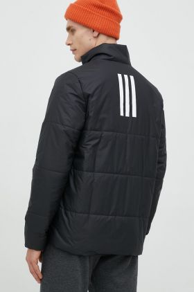 adidas geaca barbati, culoarea negru, de iarna