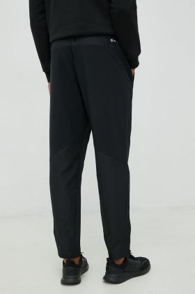 adidas Performance pantaloni de antrenament Designed For Movement barbati, culoarea negru, neted