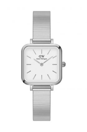 Daniel Wellington ceas Quadro Studio femei, culoarea argintiu