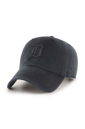 47brand șapcă MLB Detroit Tigers culoarea negru, cu imprimeu  B-RGW09GWSNL-BK