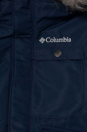 Columbia geaca copii culoarea albastru marin