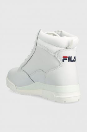 Fila bocanci de piele Grunge Ii L culoarea alb, cu platforma