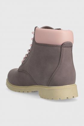 Fila bocanci Maverick femei, culoarea violet, cu toc plat