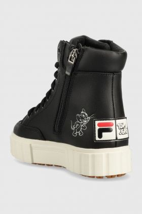 Fila sneakers pentru copii Sandblast X Tom And Jerry culoarea negru