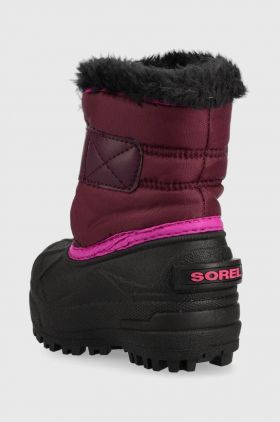 Sorel cizme de iarna copii Toddler culoarea violet