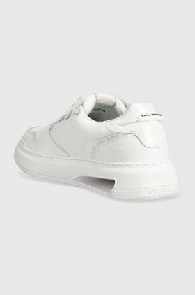 Karl Lagerfeld sneakers din piele Elektro culoarea alb