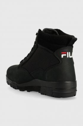 Fila bocanci Grunge Ii barbati, culoarea negru