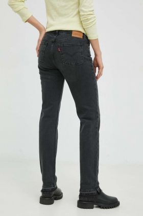 Levi's jeansi Low Pitch Straight femei, high waist