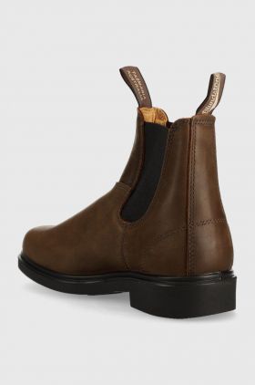 Blundstone ghete chelsea de piele 2029 barbati, culoarea maro