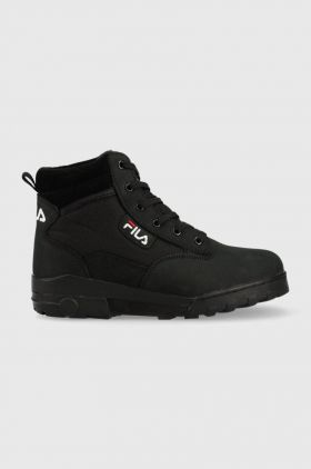 Fila bocanci Grunge Ii barbati, culoarea negru