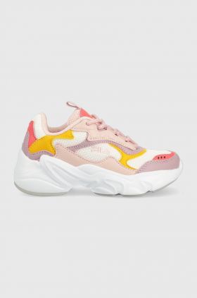 Fila sneakers pentru copii Collene culoarea roz