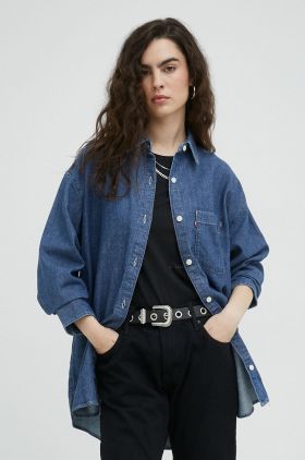 Levi's camasa femei, cu guler clasic, relaxed
