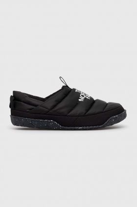 The North Face papuci de casa Men S Nuptse Mule culoarea negru