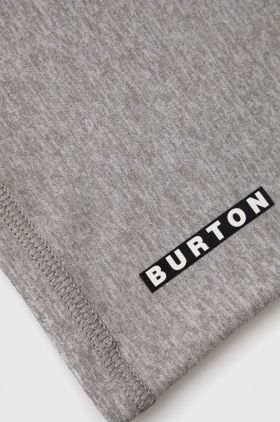 Burton fular impletit barbati, culoarea gri, melanj