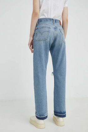 Levi's jeansi 501 Crop femei , high waist