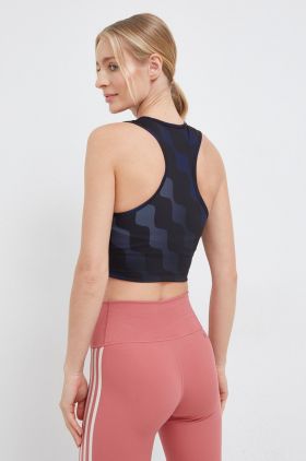 adidas Performance top de antrenament Marimekko culoarea negru