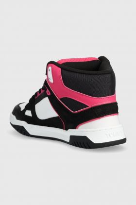 Tommy Jeans sneakers Wmns Droid Mid culoarea negru