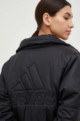 adidas Performance geacă femei, culoarea negru, de tranziție HG8757