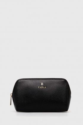 Furla punga cosmetice Ares culoarea negru