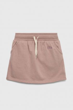 GAP fusta fete culoarea roz, mini, drept