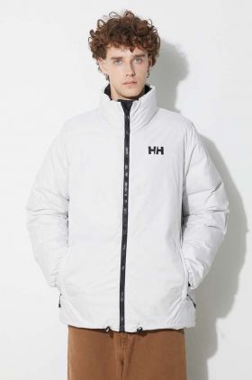 Helly Hansen geacă de puf cu două fețe bărbați, culoarea portocaliu 53890-325