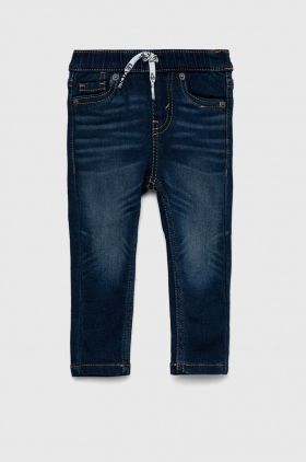 Levi's jeans bebelusi culoarea albastru marin,