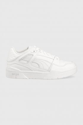 Puma sneakers slipstream INVDR lth culoarea alb 387544