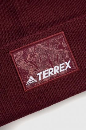 adidas TERREX caciula Multisport culoarea bordo,