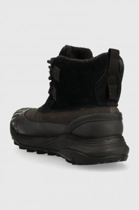 Merrell cizme de zapada din piele intoarsa femei, culoarea negru