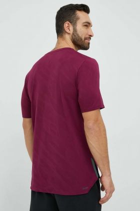 New Balance tricou de alergare Q Speed culoarea bordo, neted