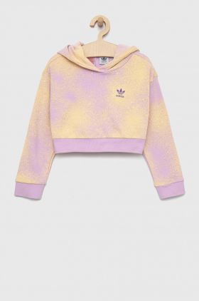 adidas Originals bluza copii cu glugă, modelator